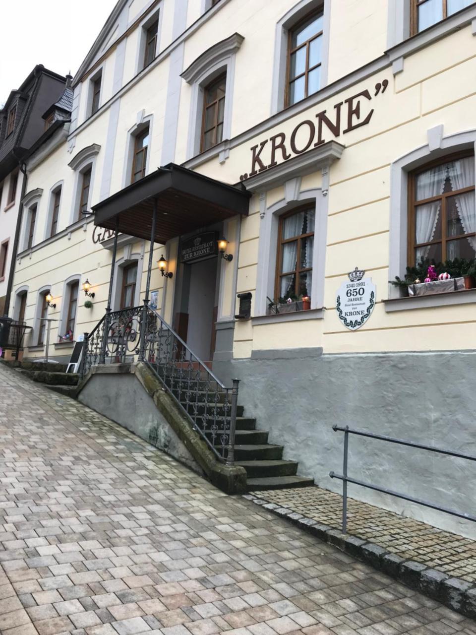 Hotel Zur Krone Bad Brückenau Buitenkant foto